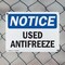 Signmission Used Antifreeze, 10 in W x Rectangle, Plastic OS-2PACK-NS-P-710-L-18822 - alternate 7